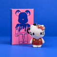 Load image into Gallery viewer, DIY bedazzle keychain kit with rhinestones, glue and tools | Paint Me Bear
