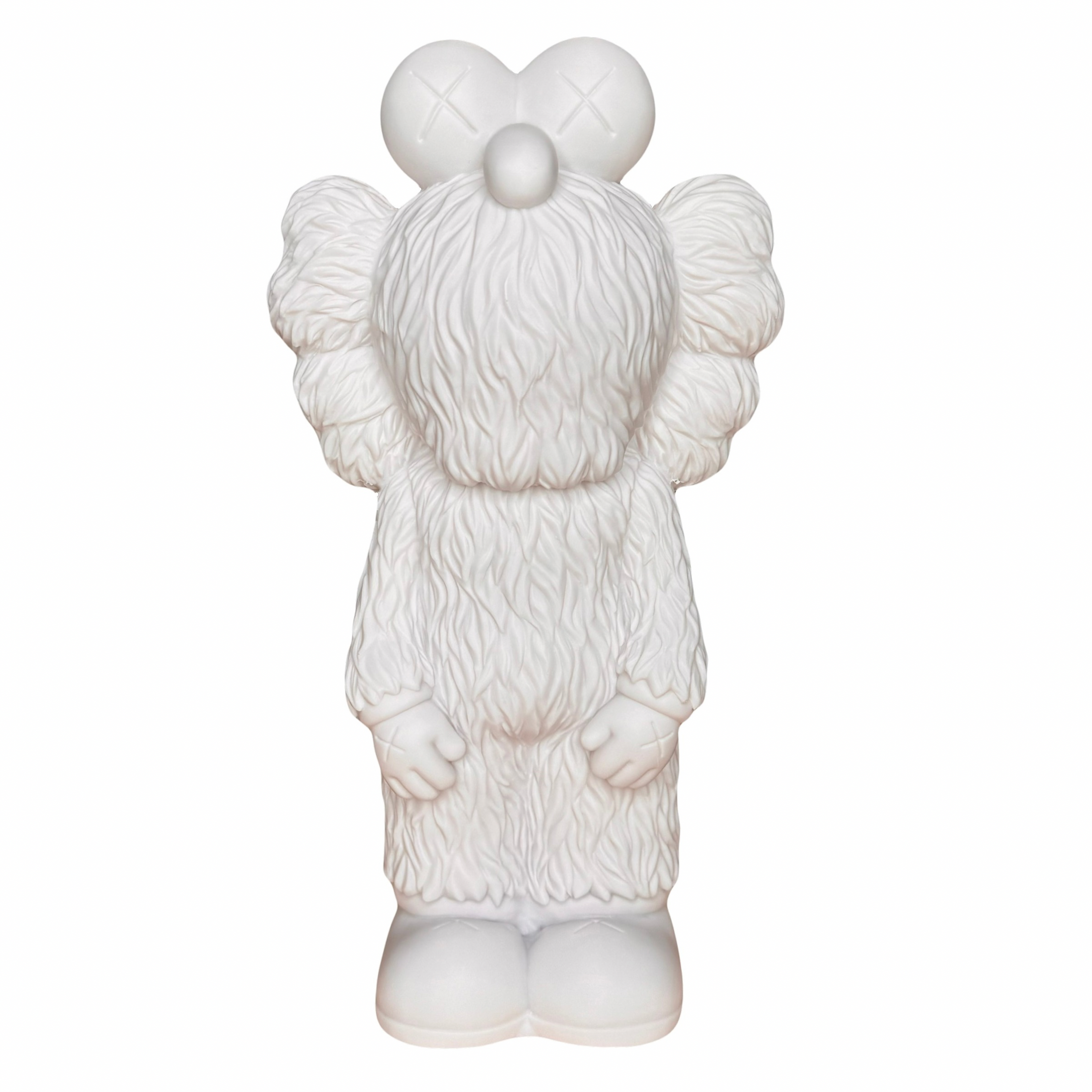 Medium size KAWS -inspired bear figurine for painting for birthday parties, art class, corporate events
